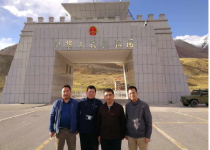 骆建忠书记远赴新疆组织开展研究所对口帮扶工作